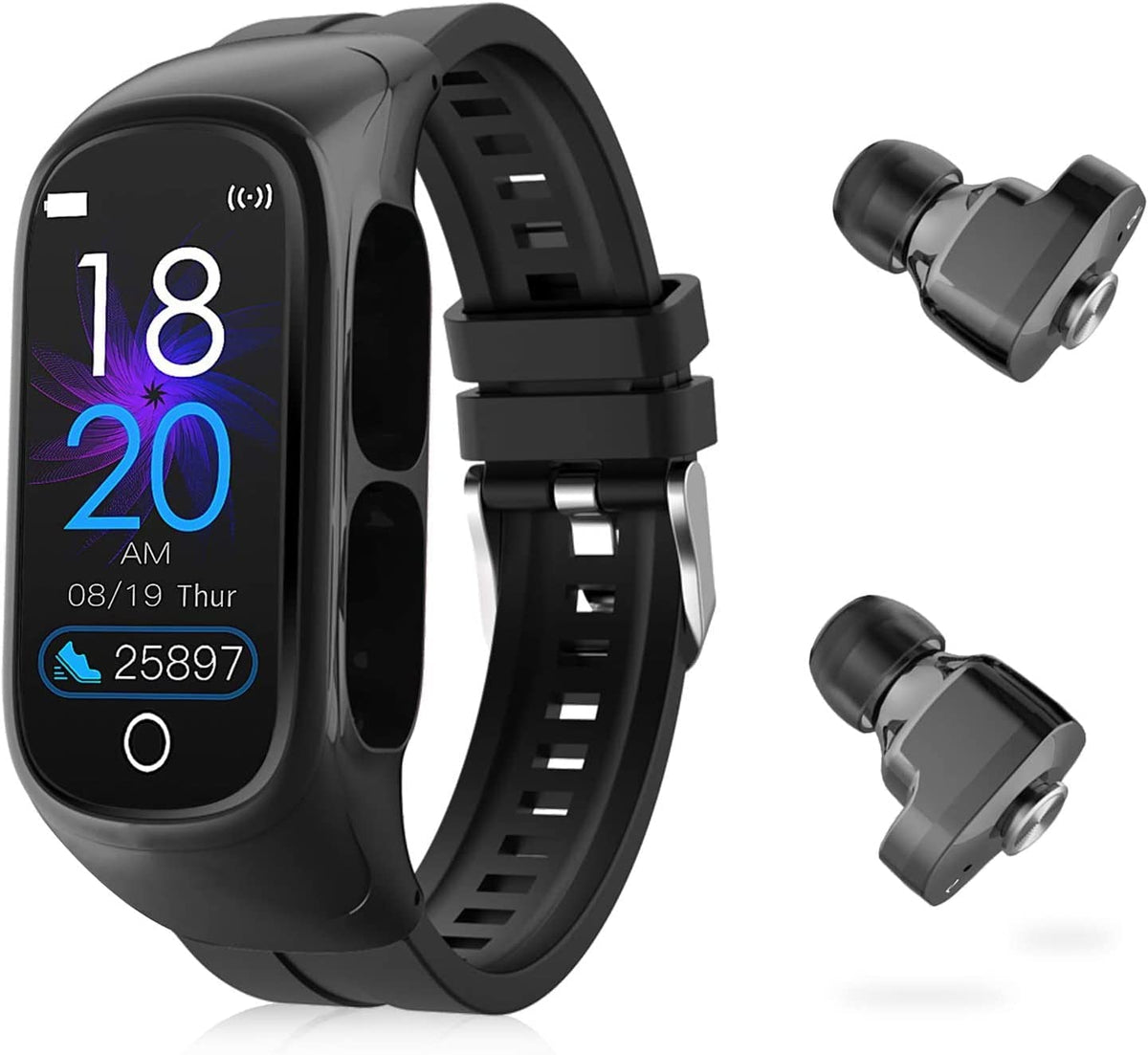 Elextor earbuds smartwatch clearance 2019