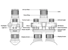 Load image into Gallery viewer, MME™ Tactical 4K Night Vision Goggles