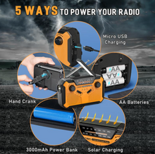 Load image into Gallery viewer, MME™ Emergency Weather Radio + FREE Off Grid Survival Course ($97 Value)