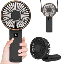 Load image into Gallery viewer, TrailBlazer™ Pro Dual Handheld Silent Fan w/ Powerbank