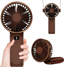 Load image into Gallery viewer, TrailBlazer™ Pro Dual Handheld Silent Fan w/ Powerbank