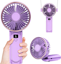 Load image into Gallery viewer, TrailBlazer™ Pro Dual Handheld Silent Fan w/ Powerbank