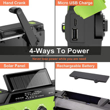 Load image into Gallery viewer, TrailBlazer™ Emergency Solar Powered Radio 2.0