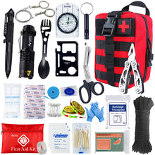 Load image into Gallery viewer, TrailBlazer™ Tactical First Aid Molle Survival Kit & Bonus 30 Day Survival Program