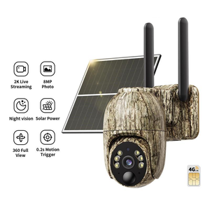 TrailBlazer™ Pro 4G LTE Solar Security Camera | 360° Pan-Tilt, 2K Night Vision