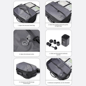 TrailBlazer™ Pro Compression Backpack & Portable Vacuum