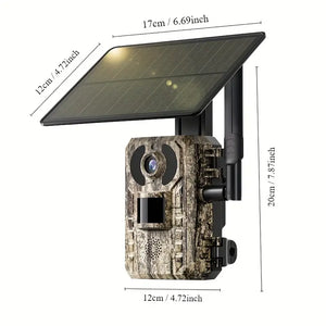 TrailHawk™4G LTE Solar Cam w/ Live Streaming