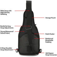 Load image into Gallery viewer, TrailBlazer™ Pro EDC Tactical Sling Bag