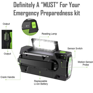 TrailBlazer™ Emergency Solar Powered Radio