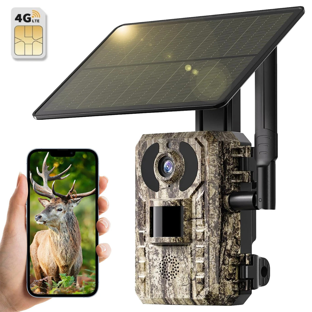 TrailHawk™4G LTE Solar Cam w/ Live Streaming