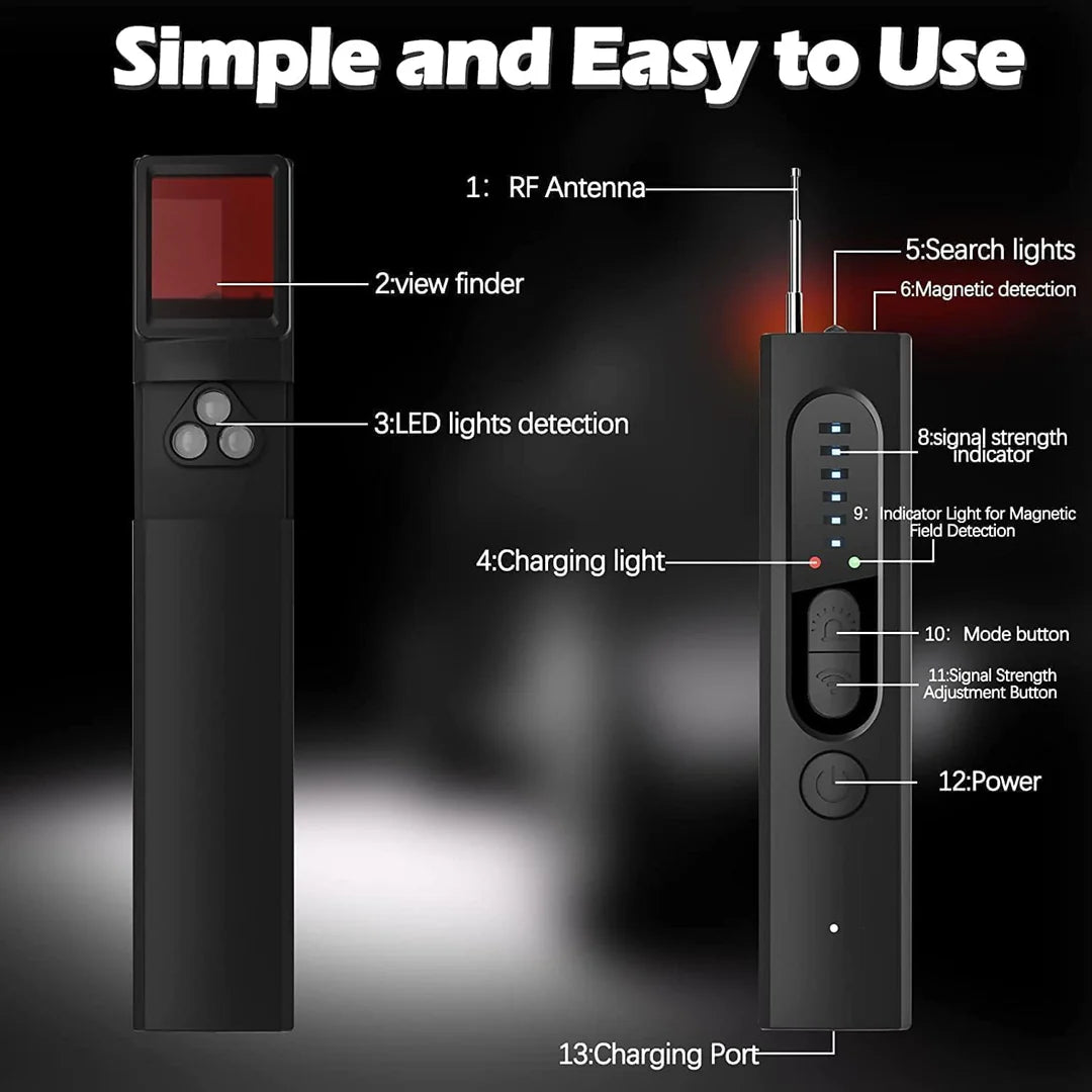 Shadow X Pro™ Hidden Camera & GPS Detector