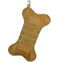 Load image into Gallery viewer, MME™ Tactical Dog Bone Christmas Stocking